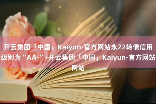 开云集团「中国」Kaiyun·官方网站永22转债信用级别为“AA-”-开云集团「中国」Kaiyun·官方网站